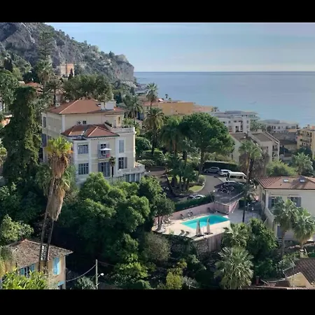 Dans Classee Avec Piscine Lägenhet Menton